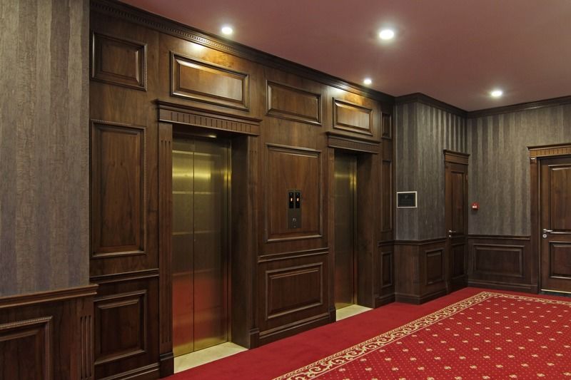 Orion Hotel Bishkek Esterno foto 3D rendering of a hotel lobby