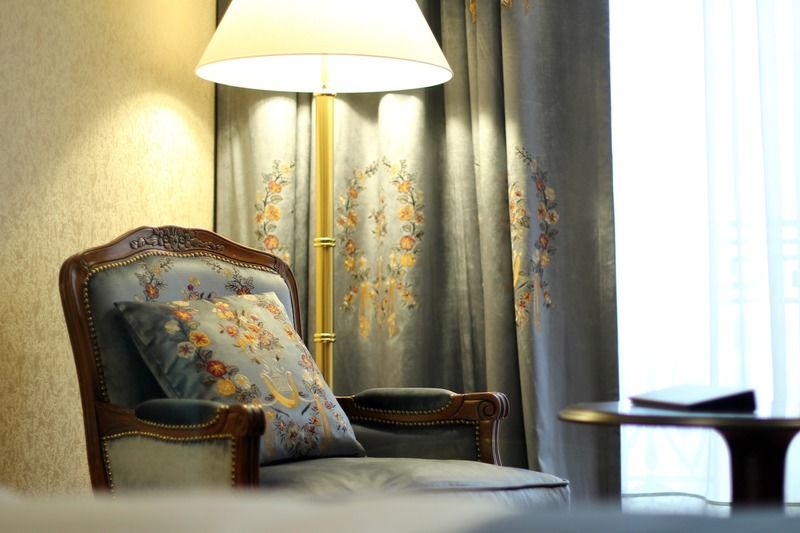 Orion Hotel Bishkek Esterno foto Curtains and upholstery